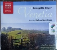Venetia written by Georgette Heyer performed by Richard Armitage on CD (Abridged)